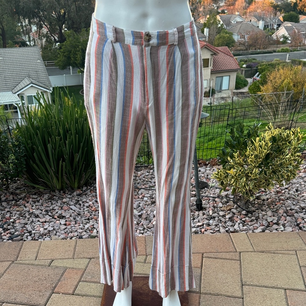 Show Me Your MuMu Multicolor Striped Straight Leg Pants